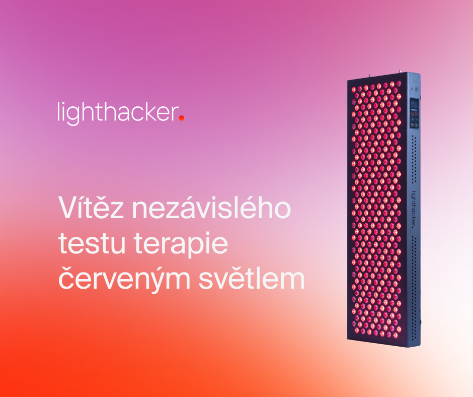 Lighthacker – vítěz nezávislého testu terapie červeným světlem